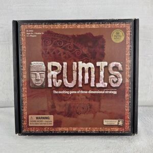 Rumis Strategy Board Game Educational Insights StrataGems 2004 Complete
